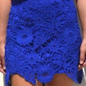 Forever 21 Royal Blue Skirt